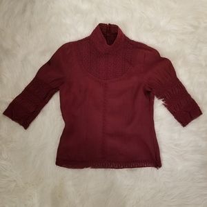 MNG embroidered shirt